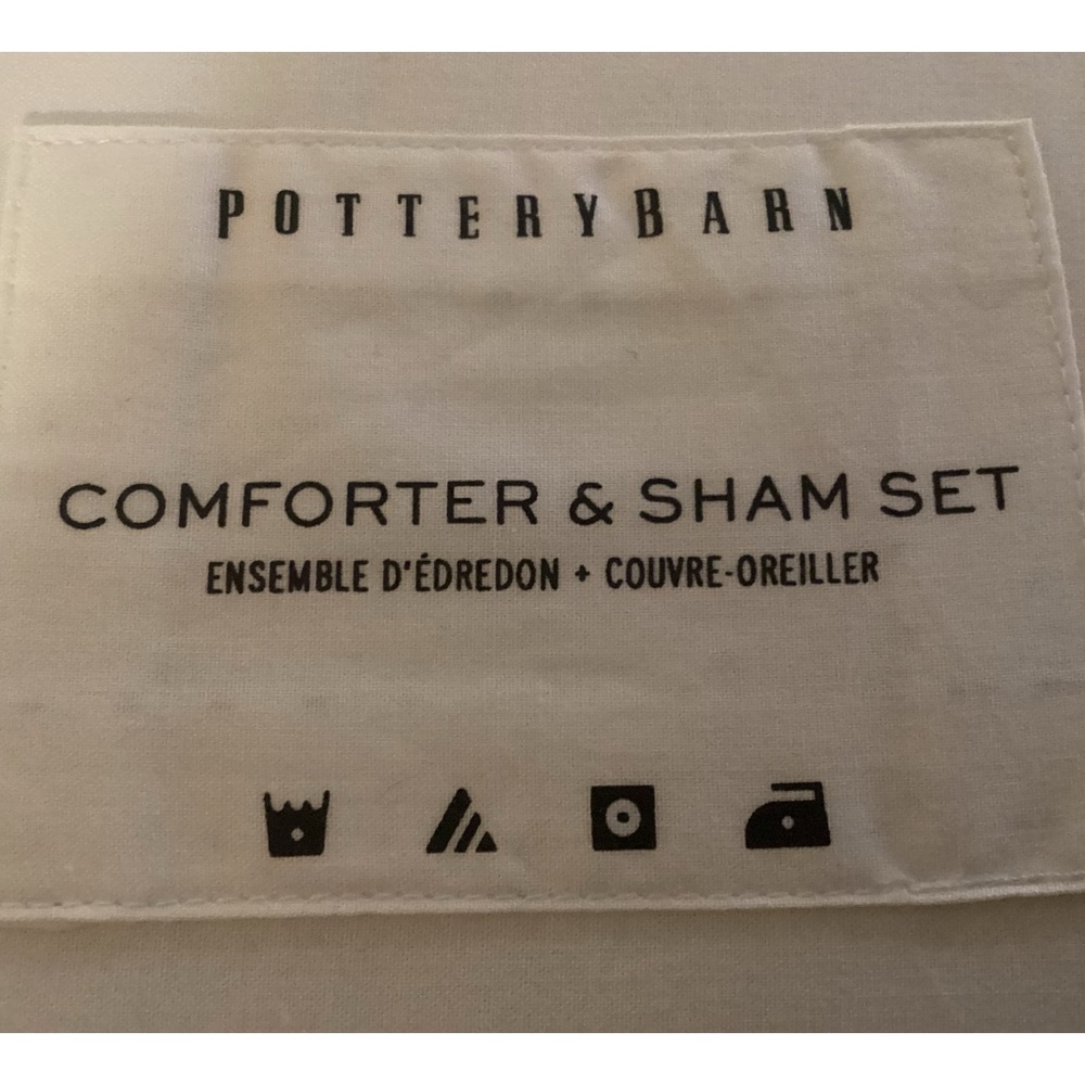 Pottery Barn Comforter Set Twin/Twin XL.  NWT - Picture 2 of 6